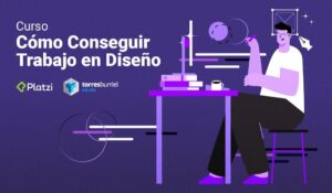 Curso online sobre empleo en diseño gráfico.