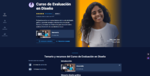 Curso online de evaluación en diseño.