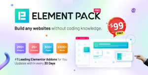 Element Pack Pro: crea webs sin código por $99