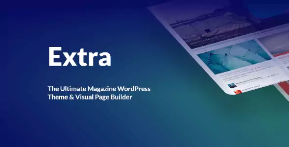 Tema WordPress Extra para revistas digitales con constructor visual.