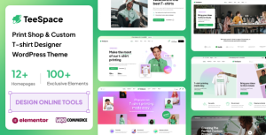 Tema Wordpress para tienda e impresión de camisetas.