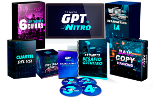 Colección de productos digitales sobre marketing y IA.