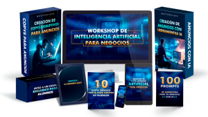 Material educativo digital sobre inteligencia artificial para negocios.