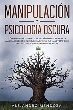 Portada del libro 'Manipulación y Psicología Oscura'