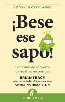 Portada del libro Bese ese sapo