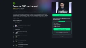 Curso PHP y Laravel en Platzi, aprende desarrollo web.
