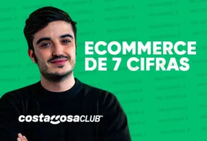 Hombre promocionando ecommerce de 7 cifras.