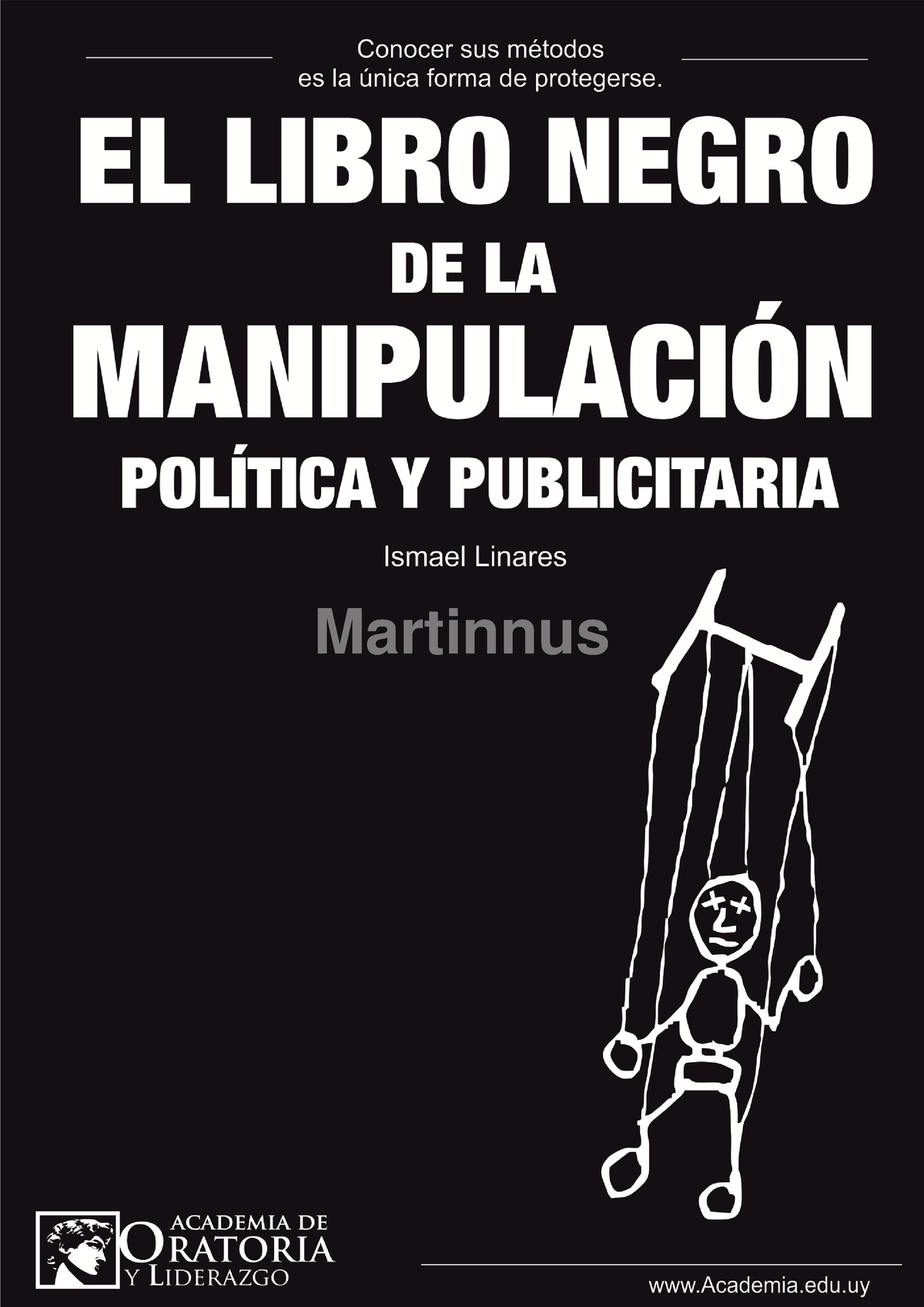 Portada libro El libro negro de la manipulación