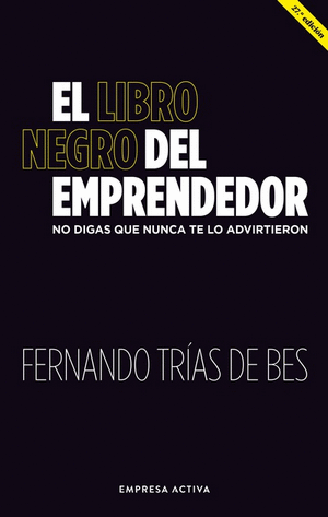 Portada de 'El libro negro del emprendedor'.