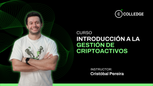 Curso de gestión de criptoactivos con instructor.