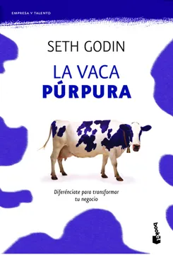 Portada libro 'La Vaca Púrpura' de Seth Godin