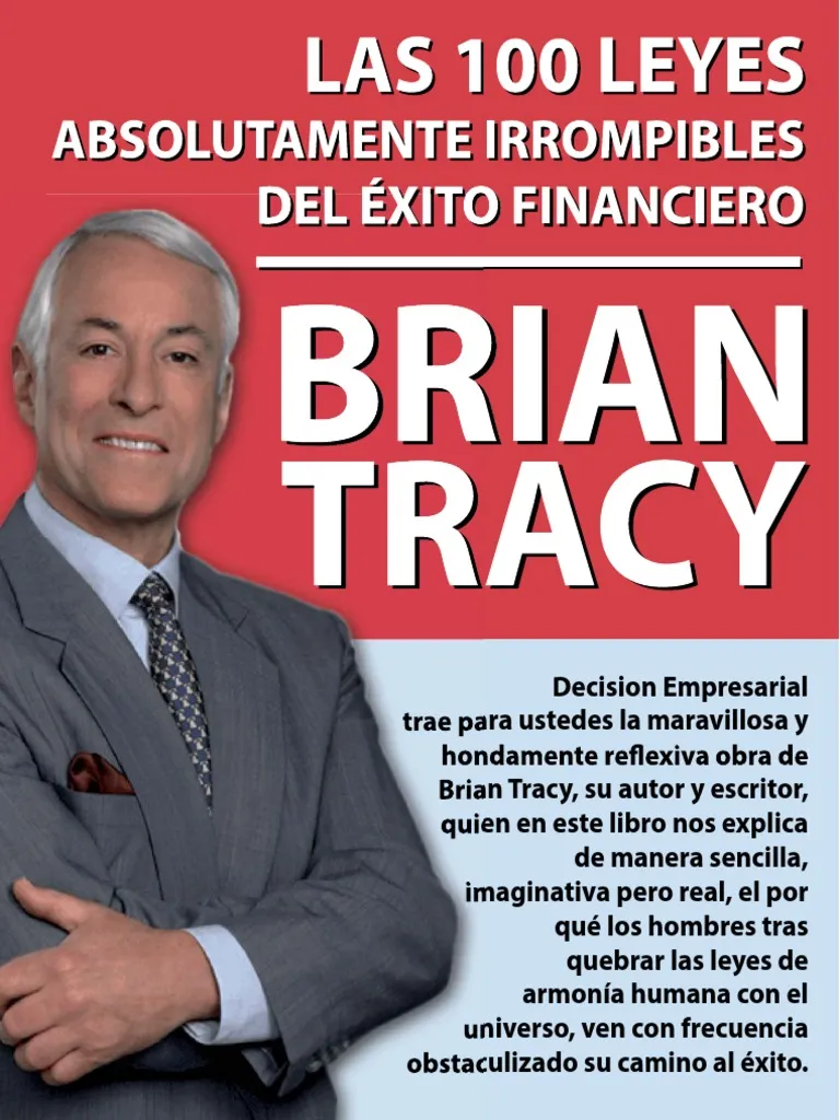Libro de Brian Tracy sobre éxito financiero.