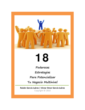 Portada del libro de estrategias de negocio multinivel