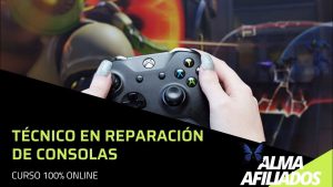 Curso online técnico reparación de consolas Alma Afiliados